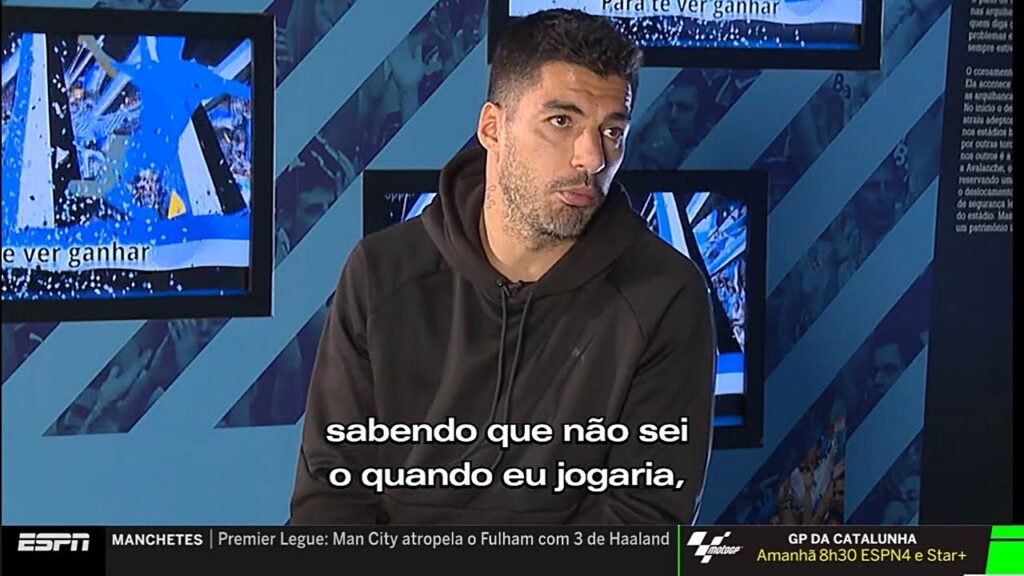Entrevista exclusiva com Luis Suárez, atacante do Grêmio