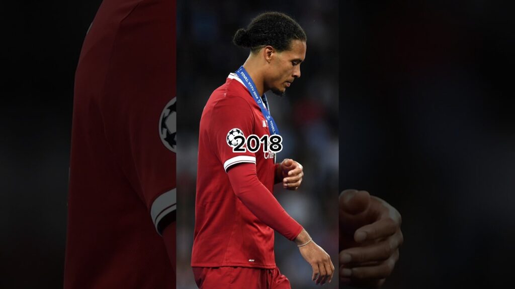 Virgil van Dijk evolution 💥#football #shorts