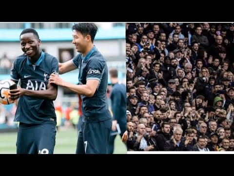 urgent les fans de Tottenham applaudi Pape Matar Sarr....