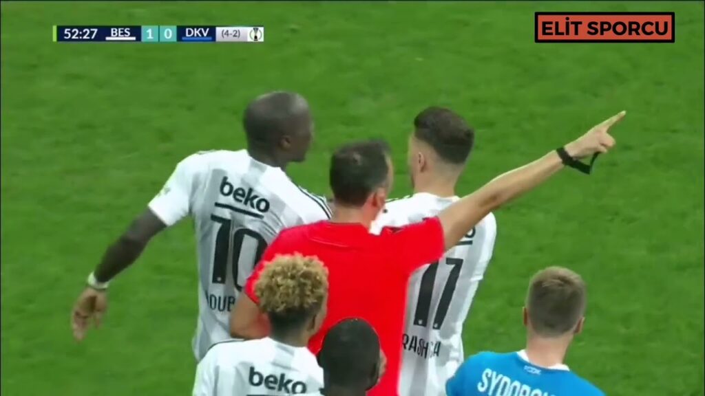 Beşiktaş - Dinamo Kiev | Vincent Aboubakar'dan Müthiş Çalımlar ve Gol | 31-08-2023