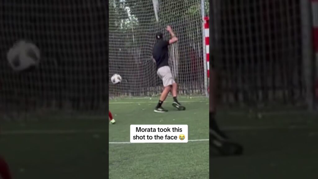 Alvaro Morata was so unlucky 😂 (via alicecampello/IG) #shorts