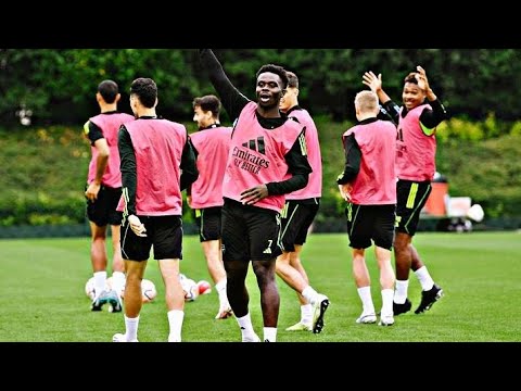 Inside Arsenal Training /All Set For Manchester United/David Raya Continues To Impress