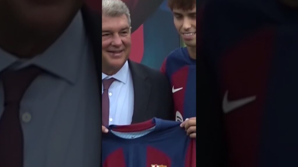 Así fue la presentación de JOAO FÉLIX con el BARCELONA #Shorts | ESPN Deportes