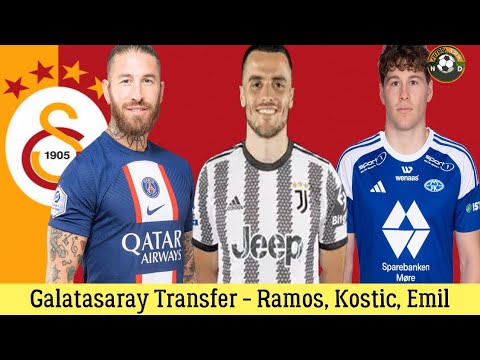 Galatasaray Transfer 🔥Ramos , Emil Breivik, Kostic #galatasaray