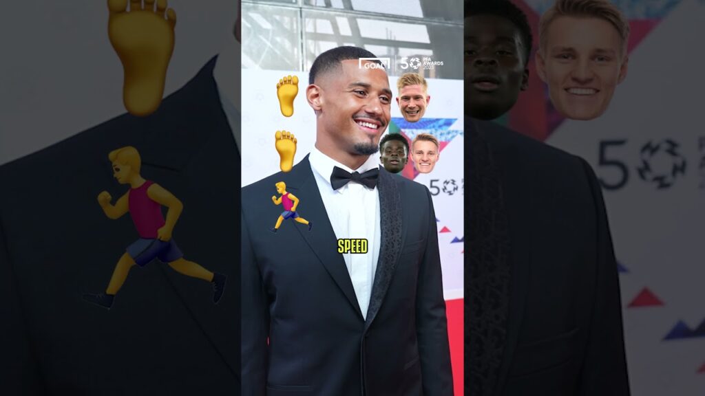 William Saliba BUILDS his PERFECT 5-A-Side FOOTBALL TEAM 🔥 #shorts @The_PFA