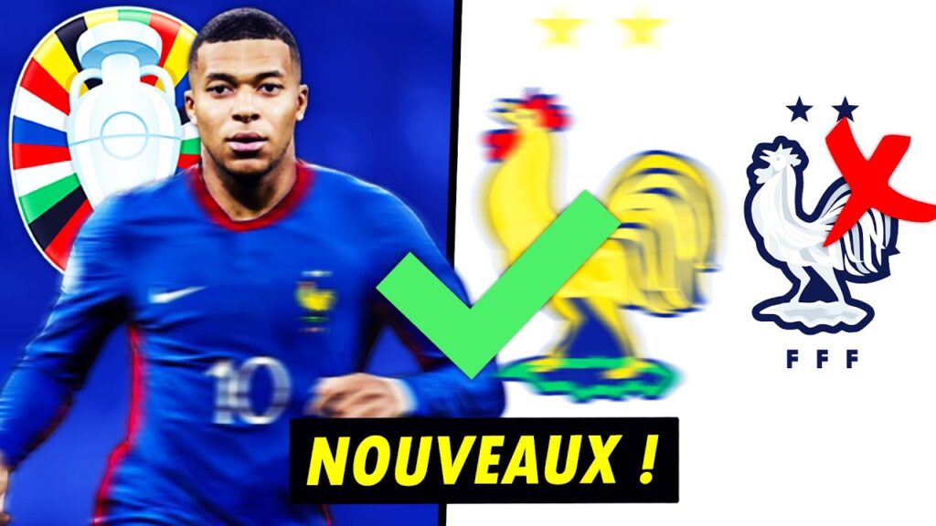 FUITES DU NOUVEAU MAILLOT DE L'ÉQUIPE DE FRANCE POUR L'EURO 2024 ! INCROYABLE ? - FIVE