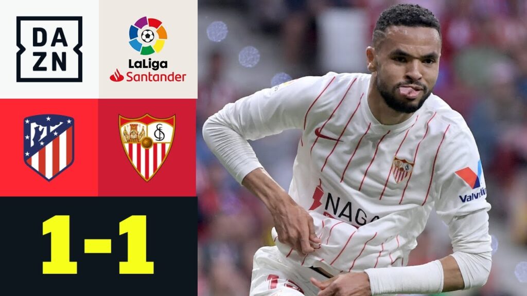 En-Nesyri bucht für Sevilla die Champions League: Atletico Madrid - FC Sevilla 1:1 | LaLiga | DAZN