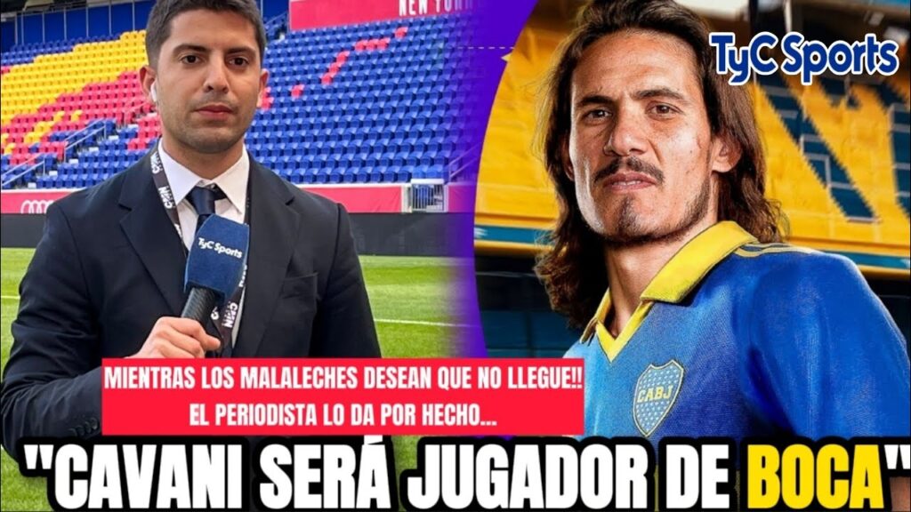 Cavani JUGARÁ en Boca!!Gastón Edul asegura la llegada del Uruguayo
