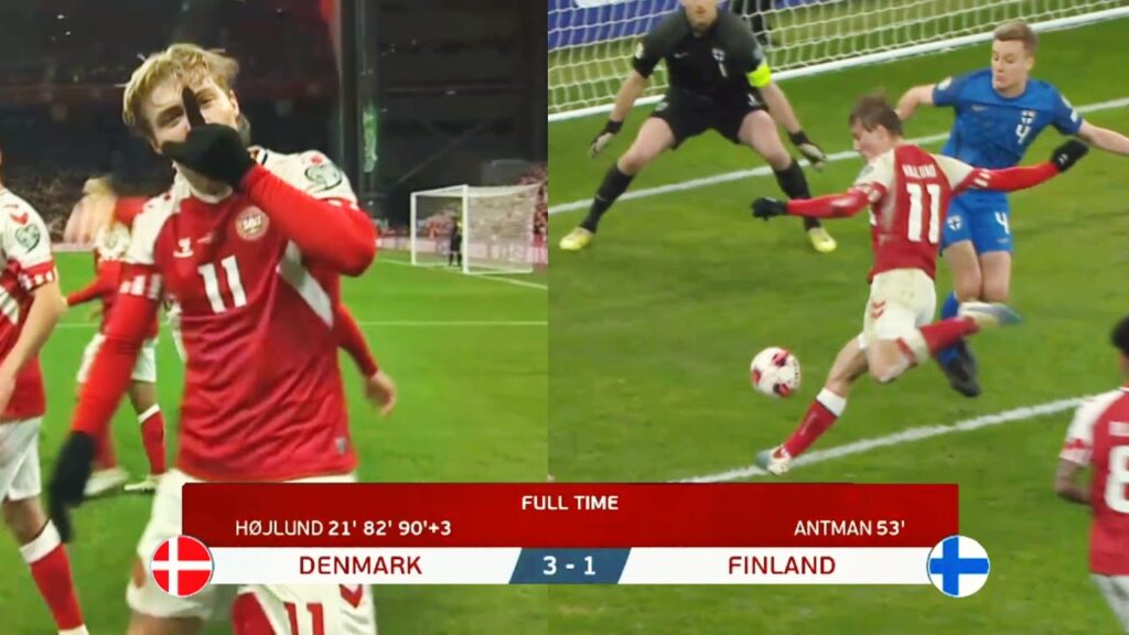 Rasmus Højlund DESTROYED Finland | CRAZY HATTRICK | MAN UNITED TARGET 🔴