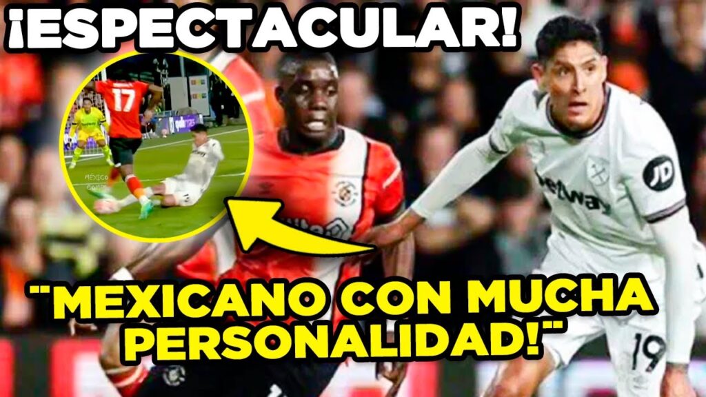 ¡ES INCREÍBLE LO QUE HACE ESTE MEXICANO🇲🇽 ¨EDSON ÁLVAREZ¨! PARTIDAZO 🔴