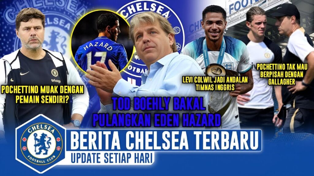KECEWA! Pochettino MUAK Dengan Pemainnya 🤔 Tod Boehly Bakal Pulangkan Eden Hazard 😱 Berita Chelsea