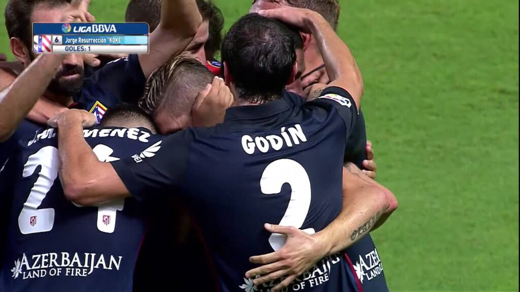 Gol de Koke (0-1) Sevilla FC - Atlético de Madrid