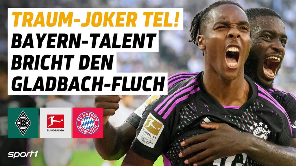 Borussia Mönchengladbach - FC Bayern München | Bundesliga Tore und Highlights 3. Spieltag