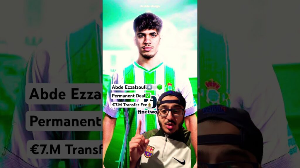 🚨BREAKING NEWS🚨 Barcelona Have SOLD Abde Ezzalzouli To Real Betis For €7.5M💣 #football #barca