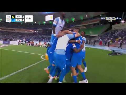 Salem Al Dawsari 71 mins Al-Hilal vs Al-Ittihad | 4 - 3 | 2nd Half Highlights