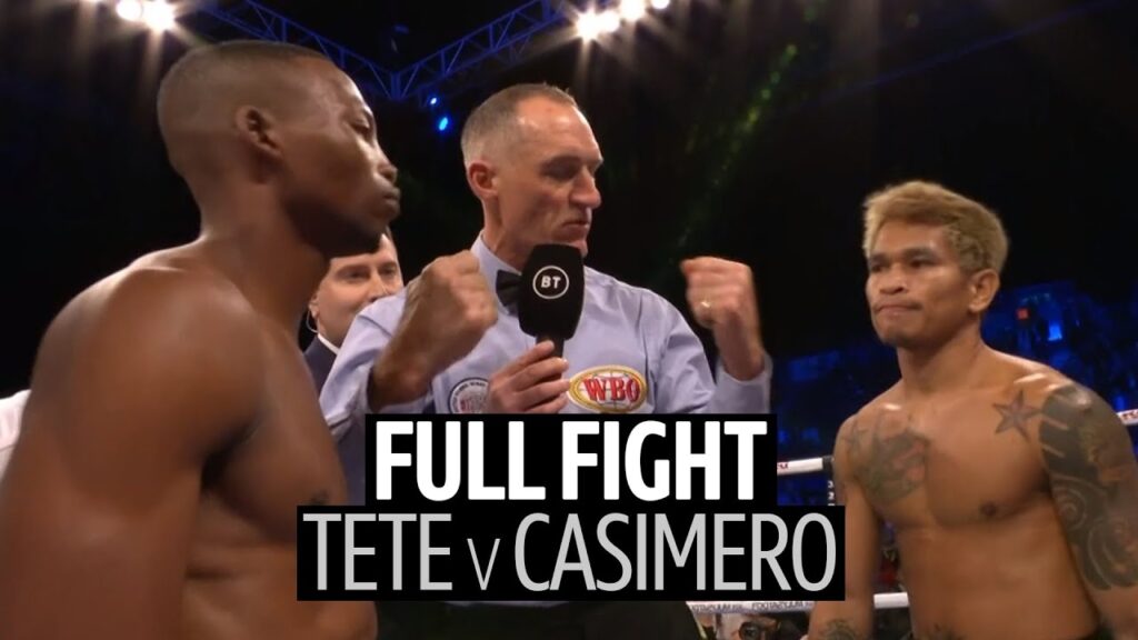 Zolani Tete v Johnriel Casimero full fight replay | Powerful third-round stoppage!