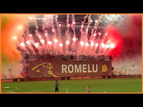 Lo Stadio Olimpico accoglie Romelu Lukaku