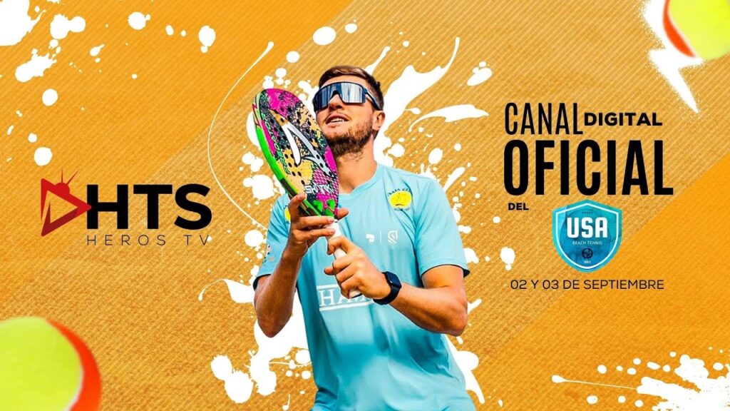 USA BEACH TENNIS · FINAL MASCULINO ITF BT10- IGNACIO DE ELIA/JAN MACKO - JOSÉ CASTILLO/ÁNGEL DELGADO