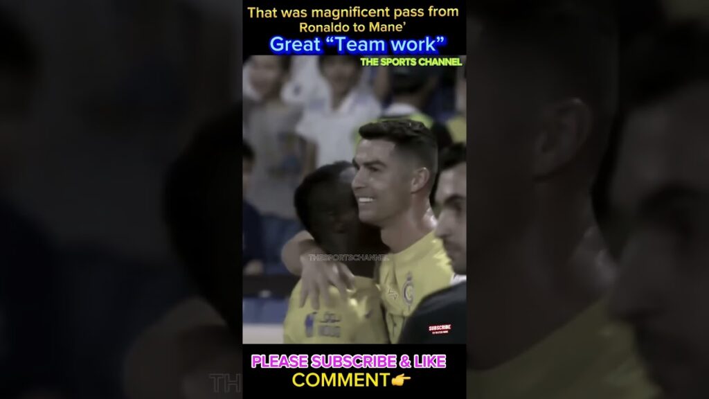 The Goat🐐-Cristiano Ronaldo no look pass | This is insane😳| #shorts