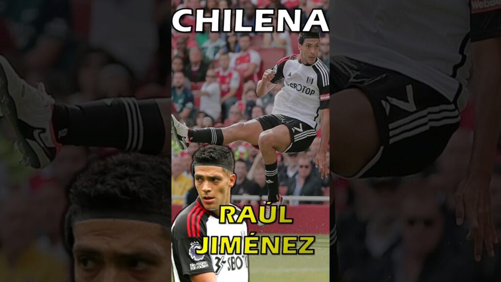 🔥 INCREÍBLE remate de CHILENA de RAÚL JIMÉNEZ. #ligamx #seleccionmexicana #raúljiménez