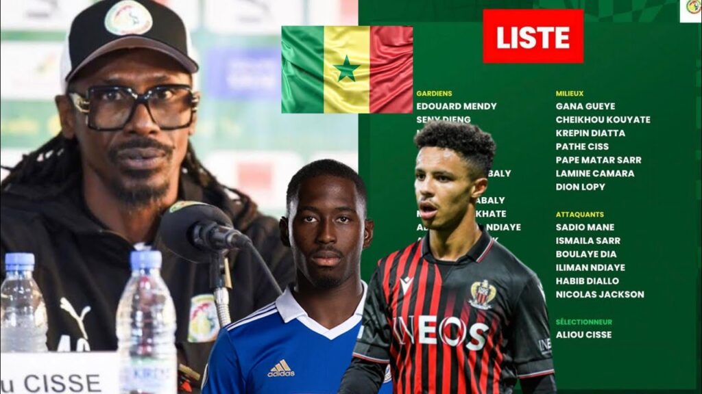 Réponse claire d'Aliou Cissé sur les cas Sofiane Diop, Andy Diouf, Habib Diarra et Boubakry Soumaré.