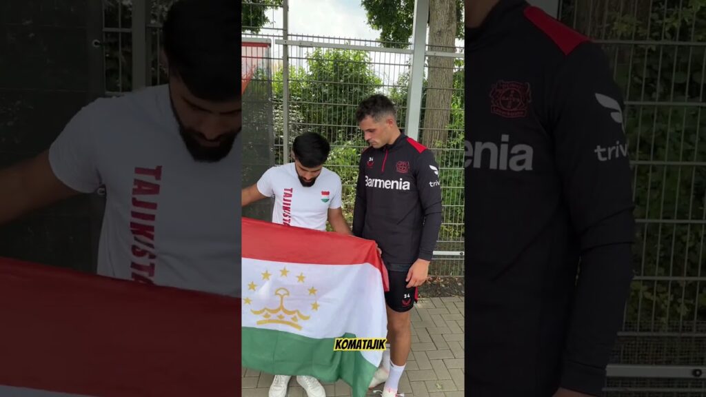 Granit Xhaka + Tajikistan 🇹🇯😍 #granitxhaka #tajikistan #