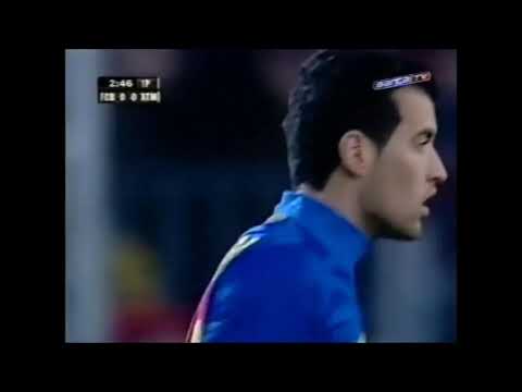 Sergio Busquets vs Atletico Madrid ● Camp Nou, 2nd Leg ● Copa del Rey Octavos de Final 08/09
