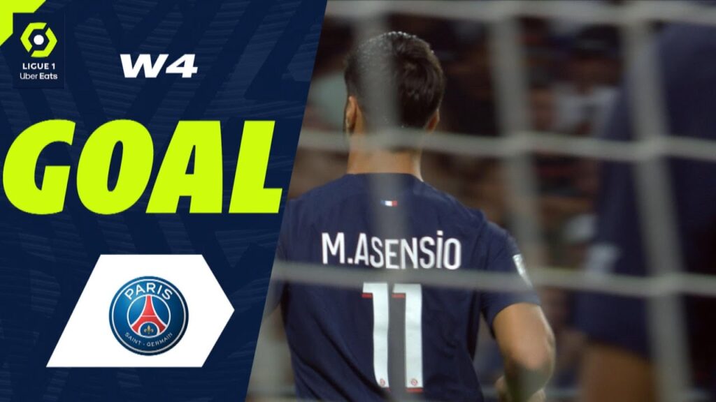 Goal Marco ASENSIO WILLEMSEN (38' - PSG) OLYMPIQUE LYONNAIS - PARIS SAINT-GERMAIN (1-4) 23/24