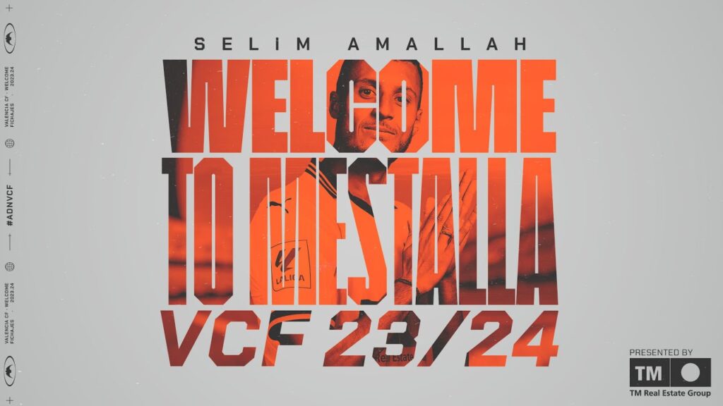 PRIMERAS DECLARACIONES DE SELIM AMALLAH COMO JUGADOR DEL VALENCIA CF