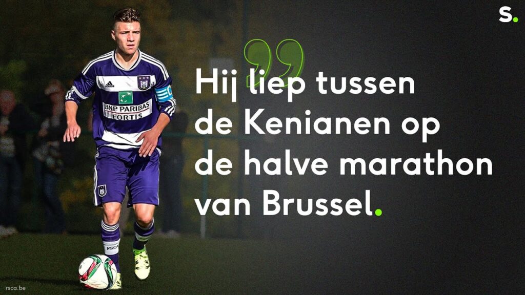Remco Evenepoel als voetballer: "Liep op rustdag tussen de Kenianen op halve marathon van Brussel"