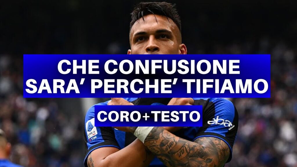 NUOVO PER CORO LAUTARO MARTINEZ - Coro Inter + Testo