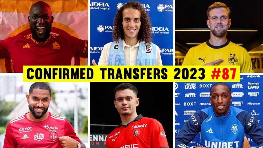 CONFIRMED SUMMER TRANSFERS 2023 FT. ROMELU LUKAKU, GUENDOUZI, NICLAS FULLKRUG PART.87