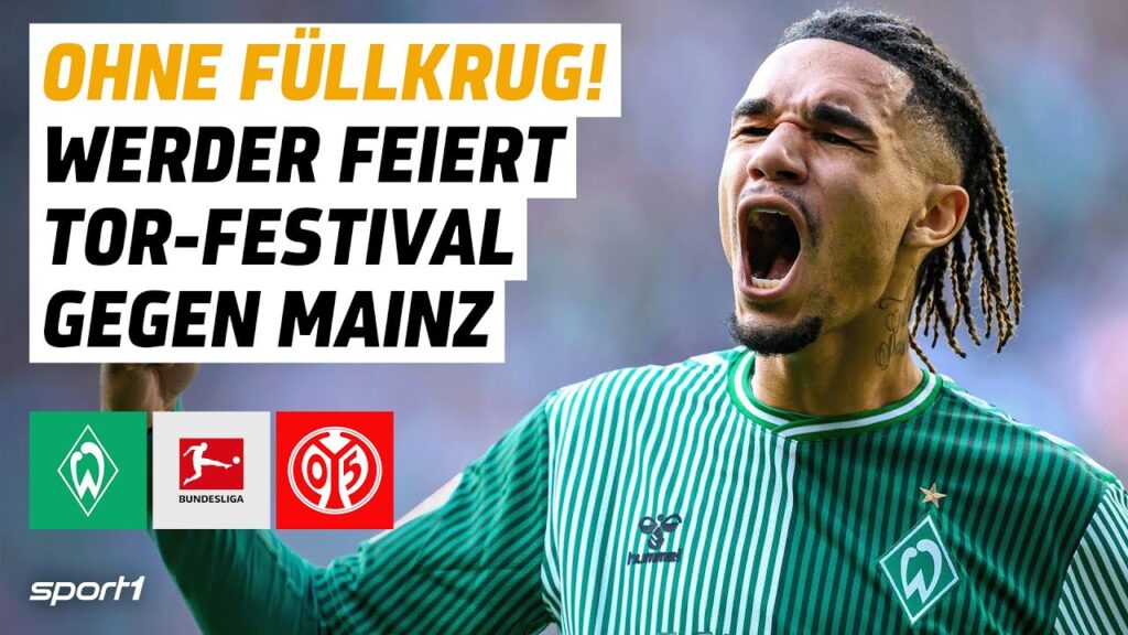 SV Werder Bremen - 1. FSV Mainz 05 | Bundesliga Tore und Highlights 3. Spieltag