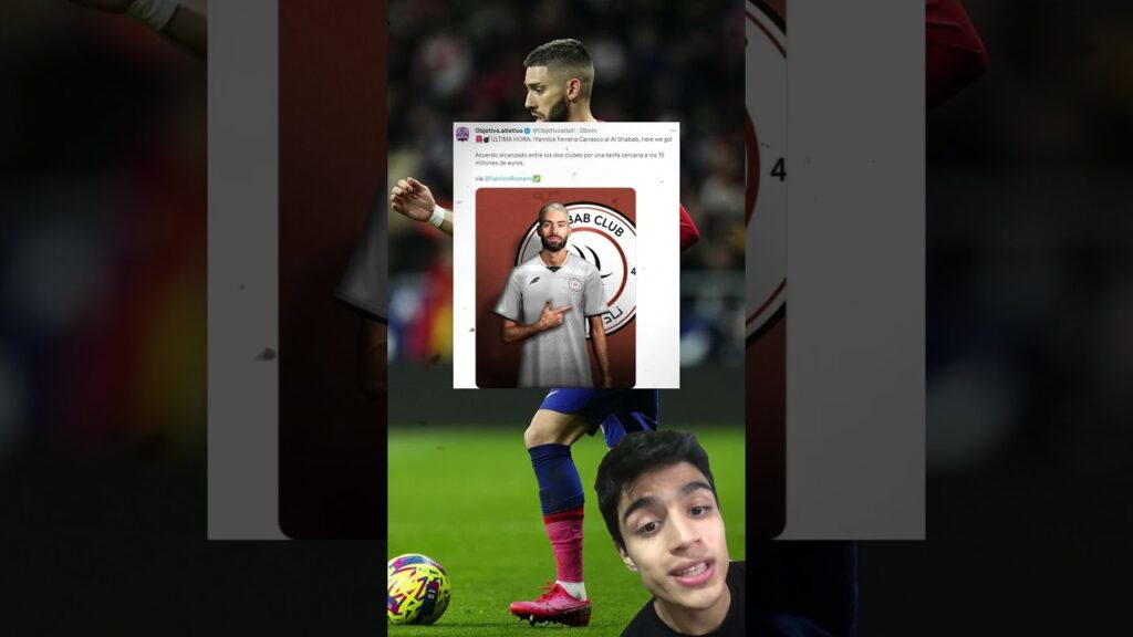😩 Otro más a la Liga Árabe | Yannick Carrasco nuevo jugador del Al Shabab