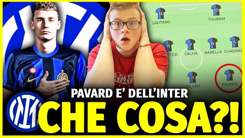 [COSA STRACA..O HO APPENA VISTO?] PAVARD E' DELL'INTER PER 32 MLN - SICKWOLF