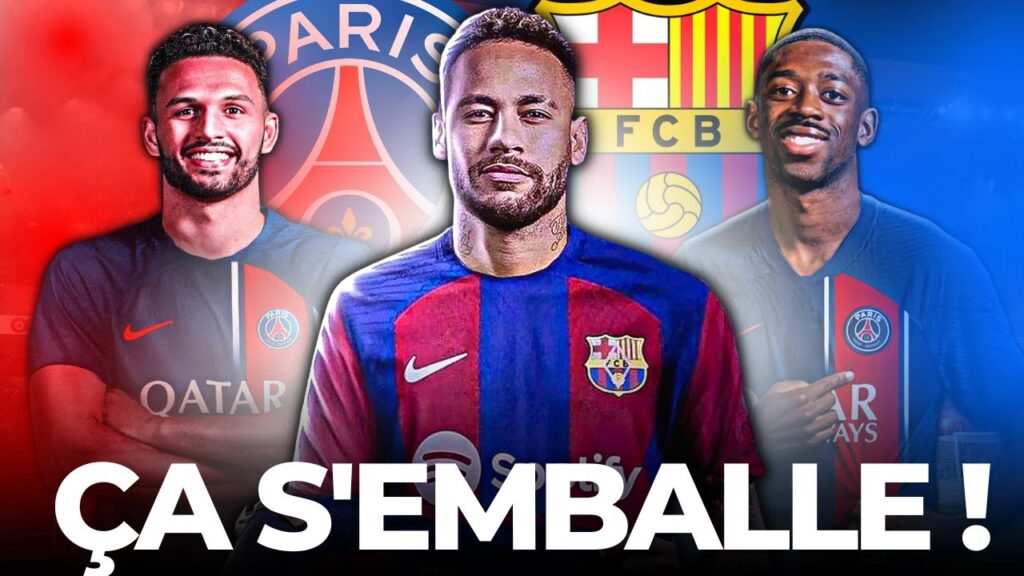 🔥 GONÇALO RAMOS C'EST OFFICIEL ! NEYMAR AU BARÇA ? DEMBÉLÉ EN SUSPEND ? Mercato PSG 2023