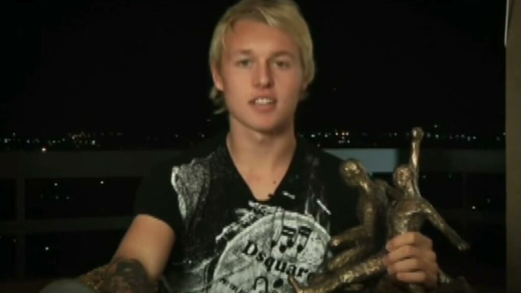 Simon Kjær - Denmark's Football Player Of The Year 2009 - Spillerforeningen