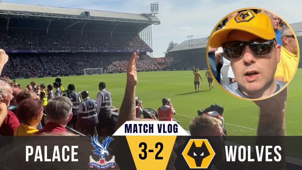 Eagles take down Hwang & Wolves 🤨 Crystal Palace 3-2 Wolves MATCH VLOG | FAN VIEW
