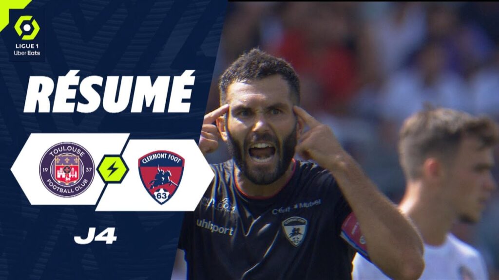 TOULOUSE FC - CLERMONT FOOT 63 (2 - 2) - Résumé - (TFC - CF63) / 2023-2024