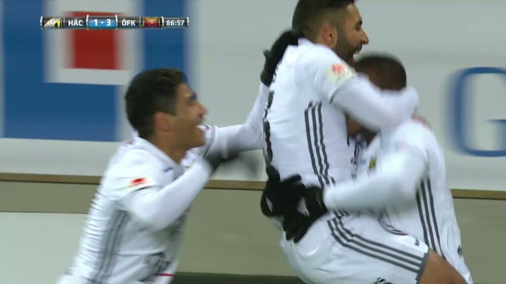 Ghoddos matchhjälte efter sitt andra mål för kvällen - TV4 Sport