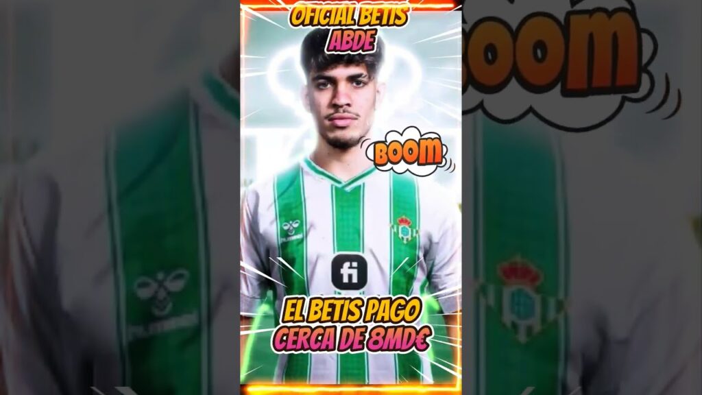 abde firma por el betis! #real #fcbarcelona #futbol #laliga #cules #betis  #pellegrini #fouryoupage