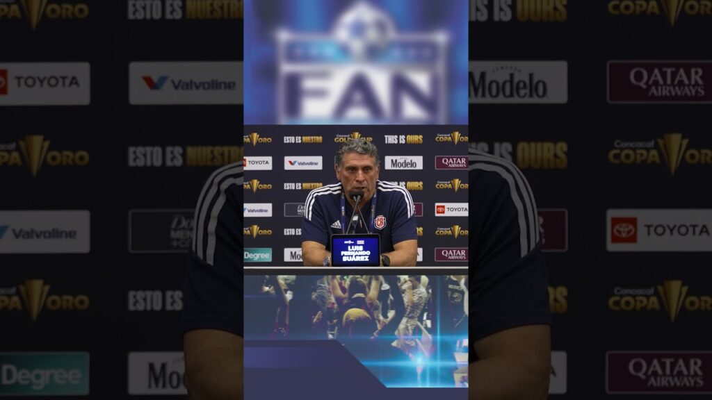 Luis Fernando Suárez se mostró tranquilo a pesar de la eliminación en Copa Oro