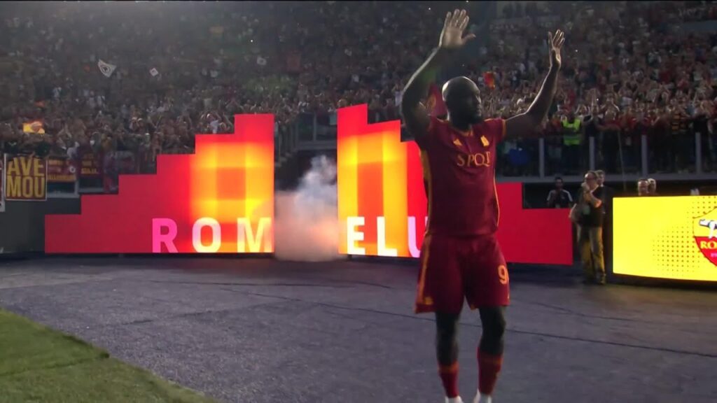Roma's EPIC Romelu Lukaku unveiling