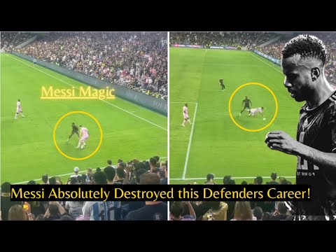 😱Messi Destroys kellyn Acosta's Life with Filthy Skills! (LAFC Player)