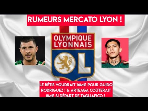 16M€ POUR ACHETER GUIDO RODRIGUEZ ! ARTEAGA VAUT 8M€ SI DÉPART DE TAGLIAFICO !!