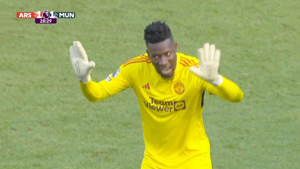 André Onana Makes Everyone Look Like a World Class Striker