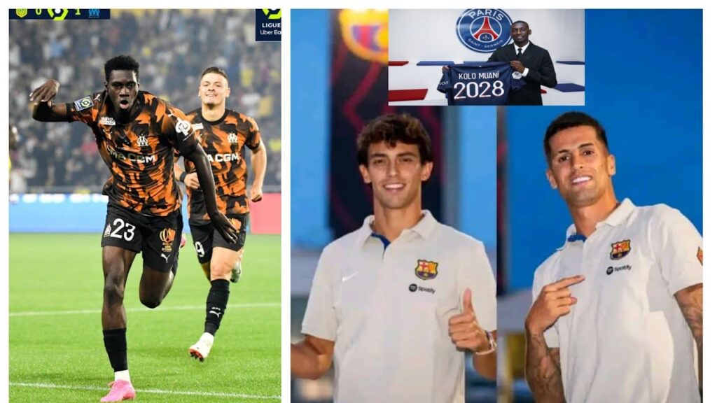 Ismaila Sarr Buteur Encore avec Marseille Officiels Cancelo ,Félix ,Mata , Sangaré, kolo