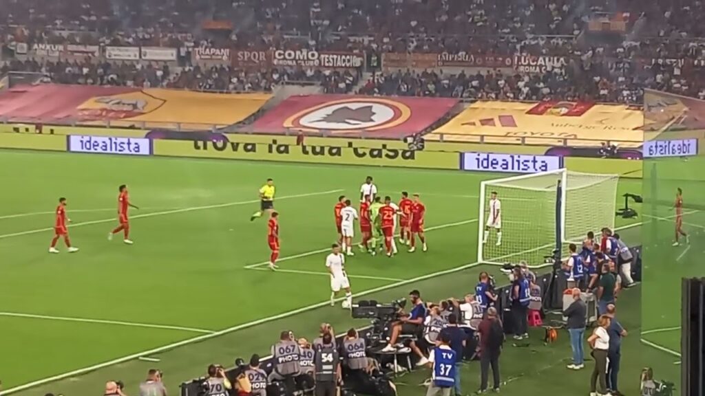 Roma-Milan 1-2, il presunto fallo di Rui Patricio su Loftus-Cheek