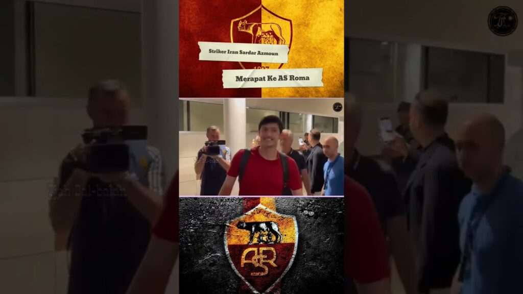 Striker Iran Sardar Azmoun Merapat Ke AS Roma. #asroma #bayernleverkusen #azmoun #sardarazmoun