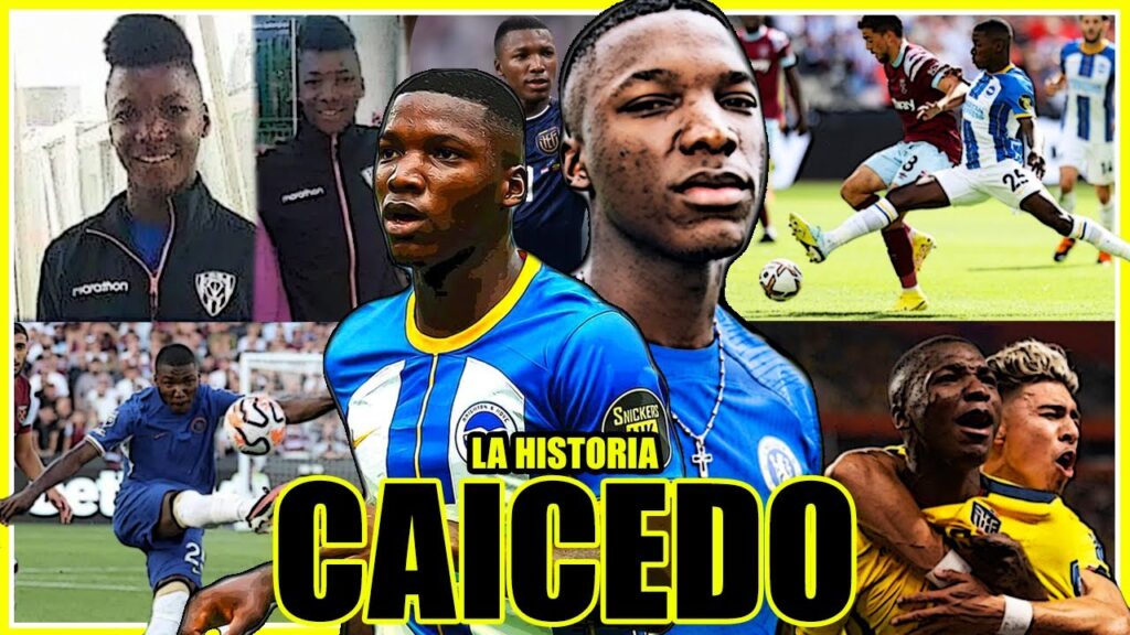 De no tener BOTAS de FÚTBOL a ser el FICHAJE MÁS CARO de la PREMIER | 🇪🇨Moisés Caicedo La Historia